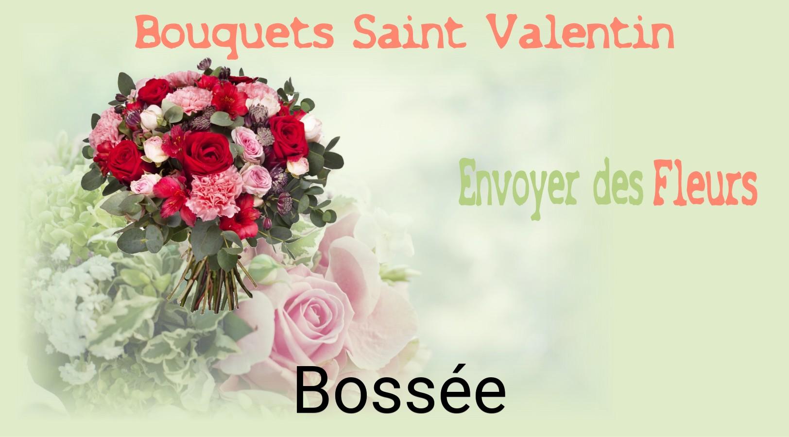 Roses de Saint-Valentin livrées à Bossée